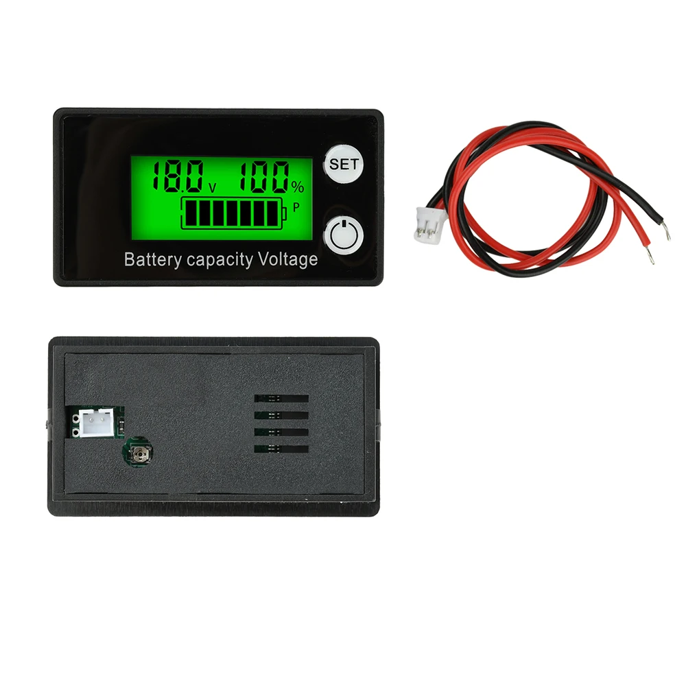 6133A DC 8V-100V Batterie Voltmeter Kapazität Anzeige 12V 36V 48V 72V Säure Batterie Lithium LiFePO4 Auto Motorrad Spannungsmesser