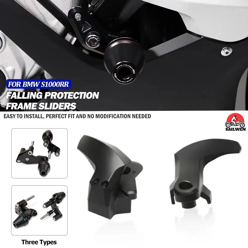 

For BMW S1000RR S1000 RR 2023 2024 Motorcycle Falling Protection Frame Slider Fairing Guard Crash Protector Fit