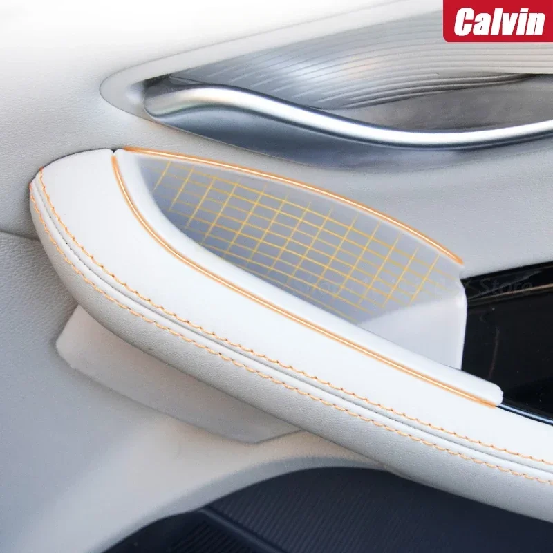For BYD Seal U Sealion 6 Song Plus DMi 2020-2025 Car Door Storage Box Door Slot Pad Storage Finishing Box Anti-scratch Car Acces