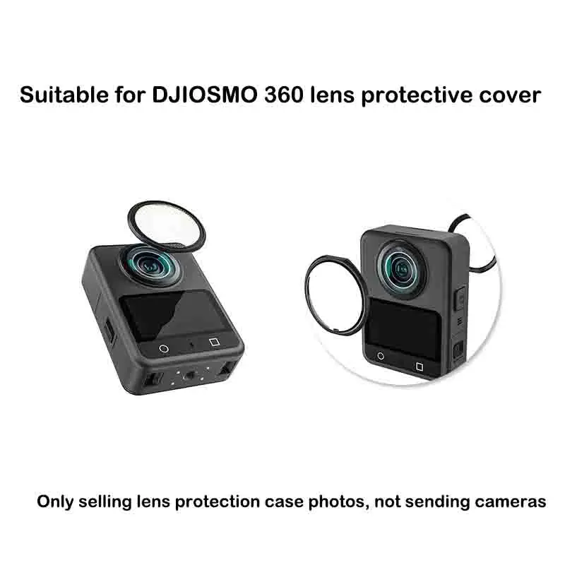 

Защита объектива OSMO 360, противоударная защитная крышка для объектива, полностью упакованный чехол для ПК для DJI Osmo 360, аксессуары для камеры