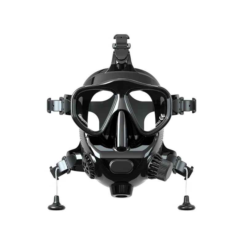 Full Face Surround 180 Degreed Underwater Breathing wit 2nd Stage Regulator Scuba Diving Equipment Diving Mask