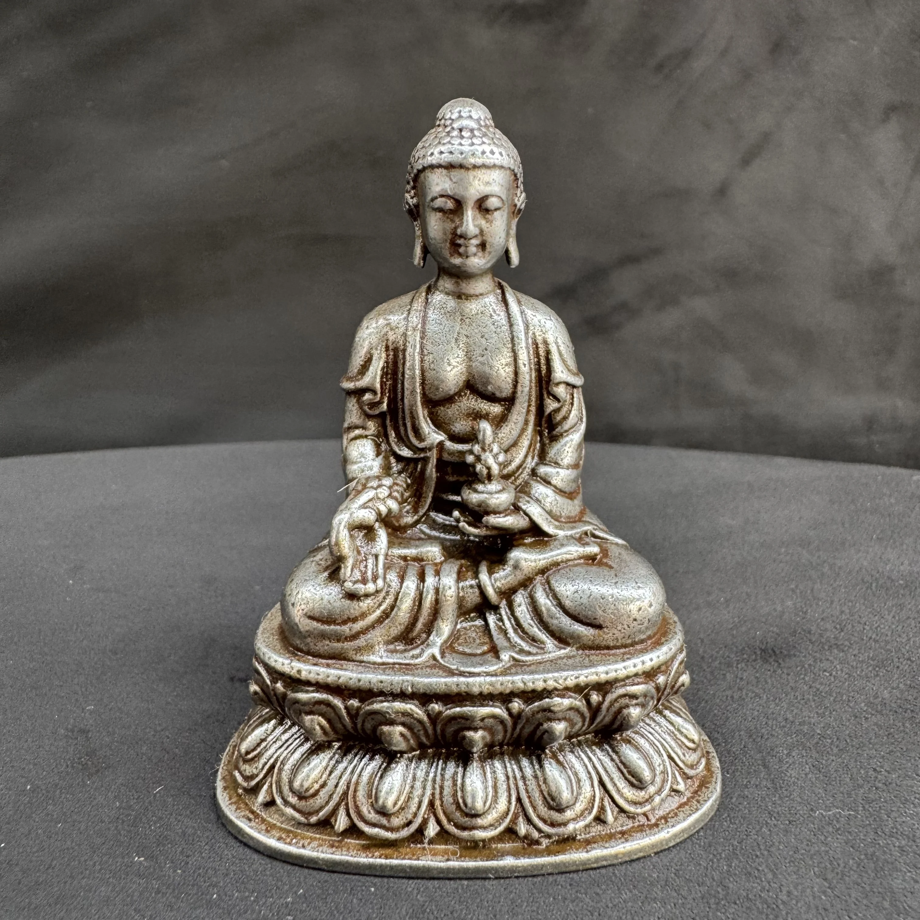 

China worships bronze and gold at home [Maitreya Buddha] Buddhist Buddha ornaments.