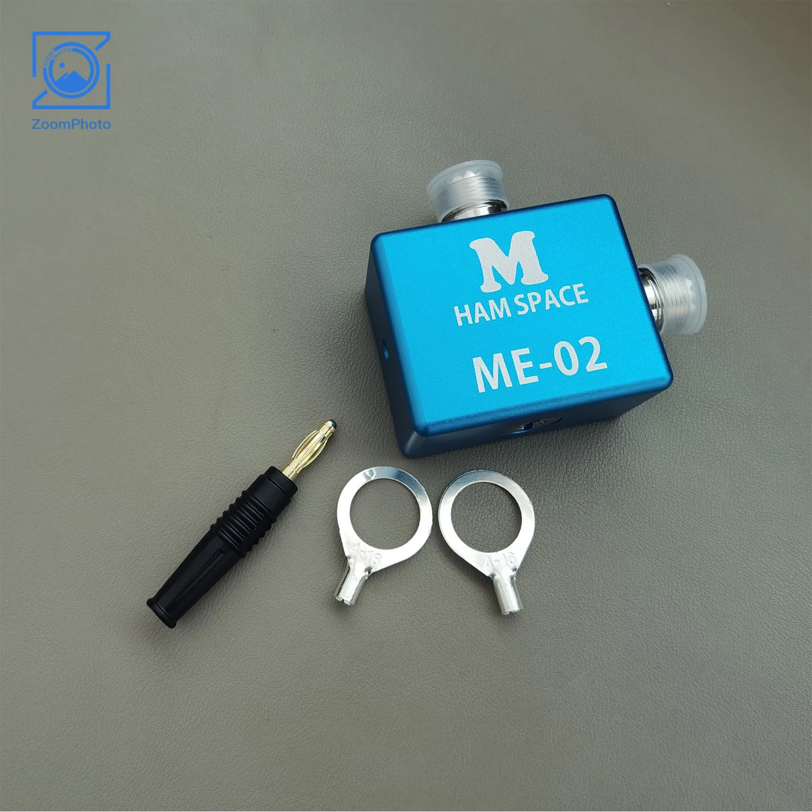 ME02 Lightweight Aluminum Alloy Antenna Adapter Base with M Female Connector Support Tripod Mounting