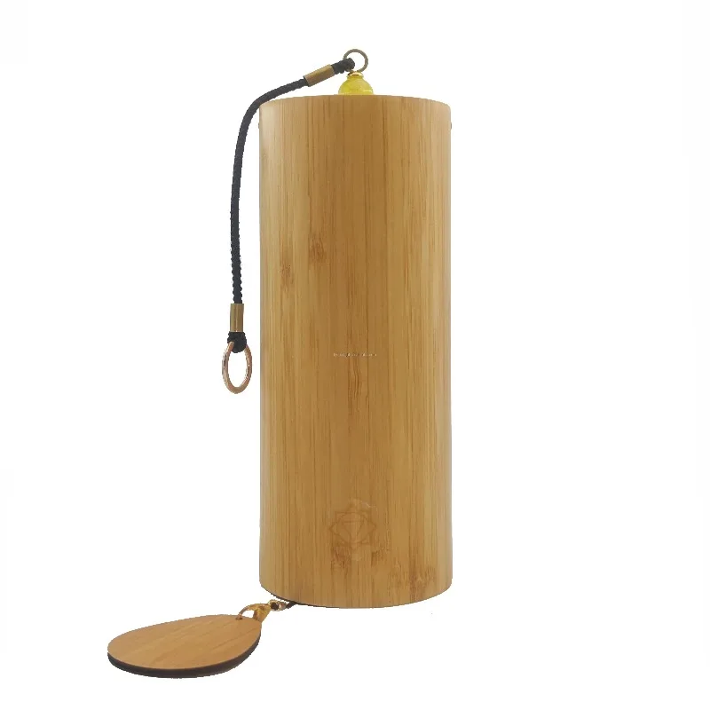 

Hand cranked wind chimes retro bamboo wind chimes