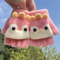 pingüino rosa