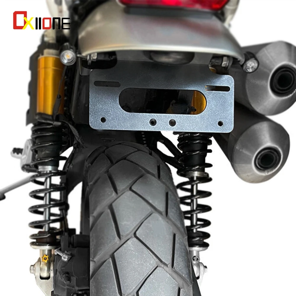 

Scrambler1200 License Plate Holder Bracket For Scrambler 1200 XE XC 2019-2022 2023 2024 2025 Rear Tail Tidy Fender Eliminator