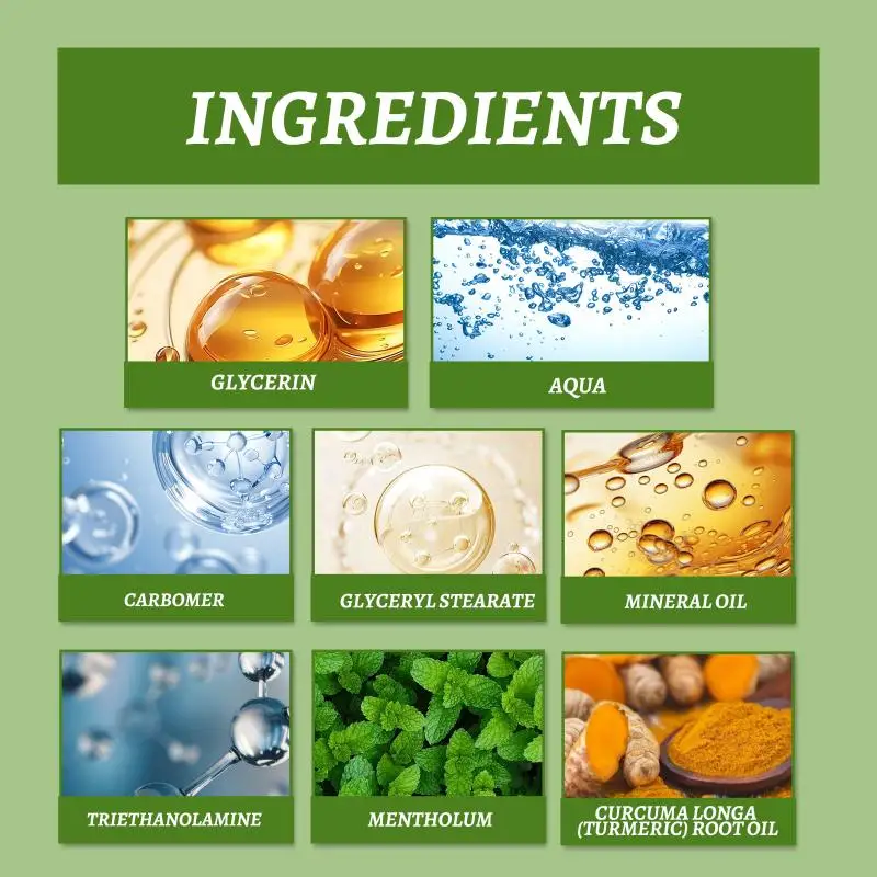 Herbal Care Cream Massage And Apply To Knees Wrists Lower Back And Shoulders For Daily External Care