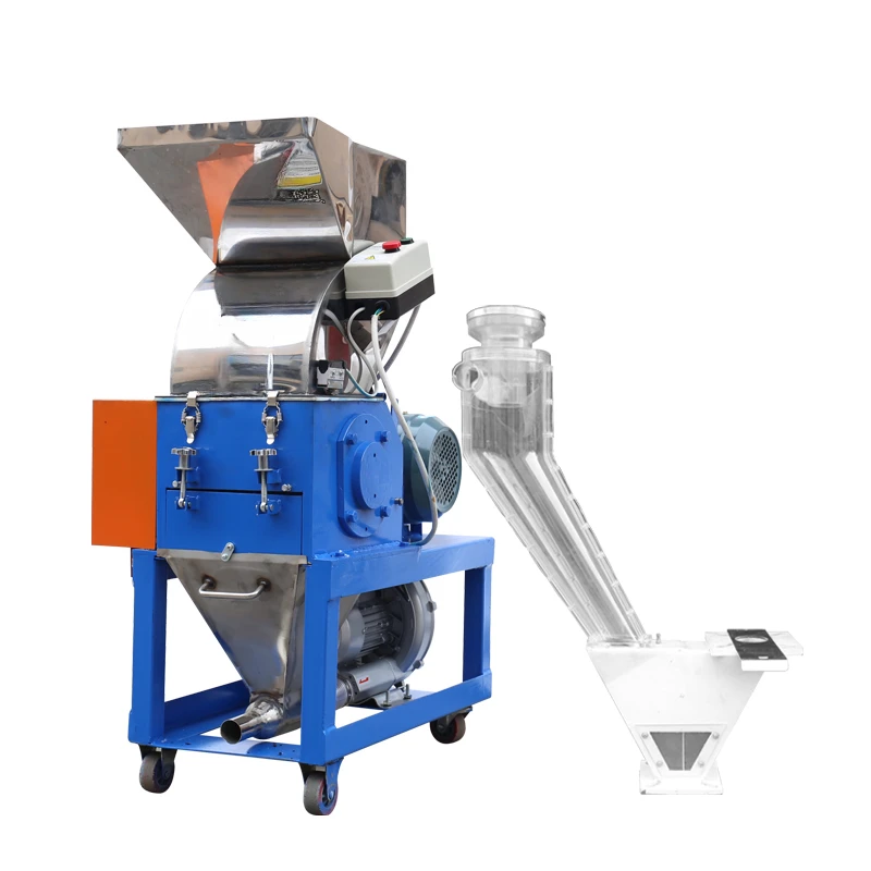 Plastic Grinder Medium Speed Engine Edge Slow Crushing Machine Edge Machine Low Speed Self-Priming Recycling