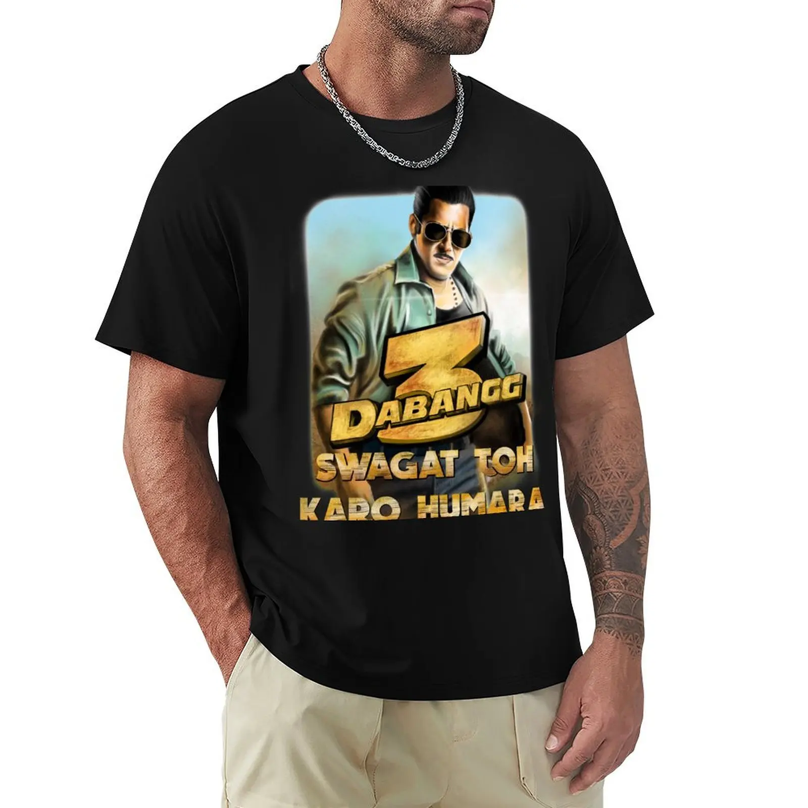 

Dabangg 2 Salman Khan digital art T-Shirt custom shirt Aesthetic clothing t shirts for men pack