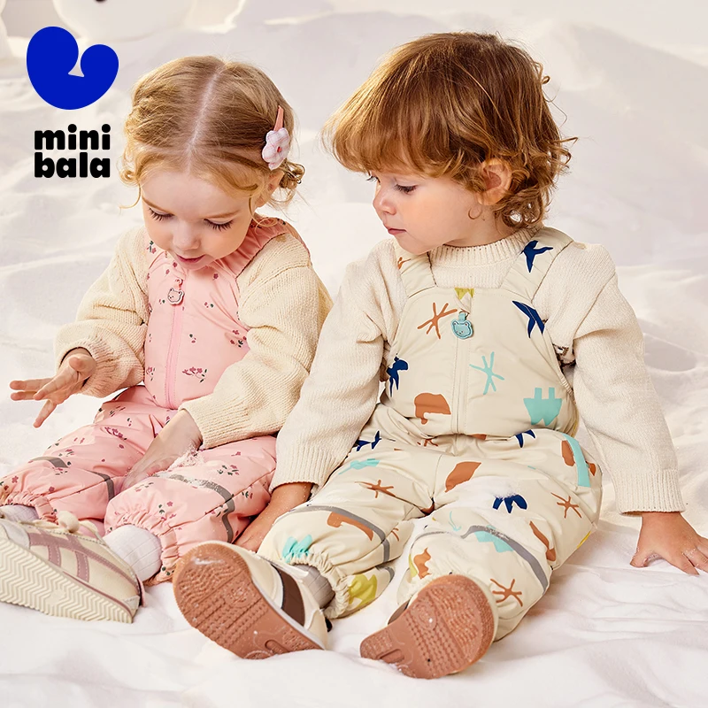 Immagine 3: Mini Bala Piumini tre in uno per ragazzi e ragazze Inverno Nuova tuta calda ispessita generale