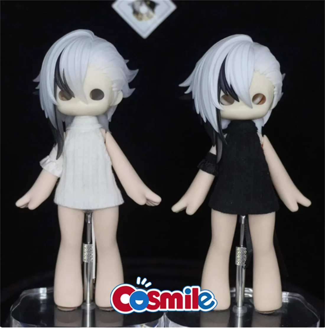 Cosmile Game Genshin Impact Peruere GSC OB11 OB22 Removable Hair Wig Anime head Cute Bjd Doll Figure Anime