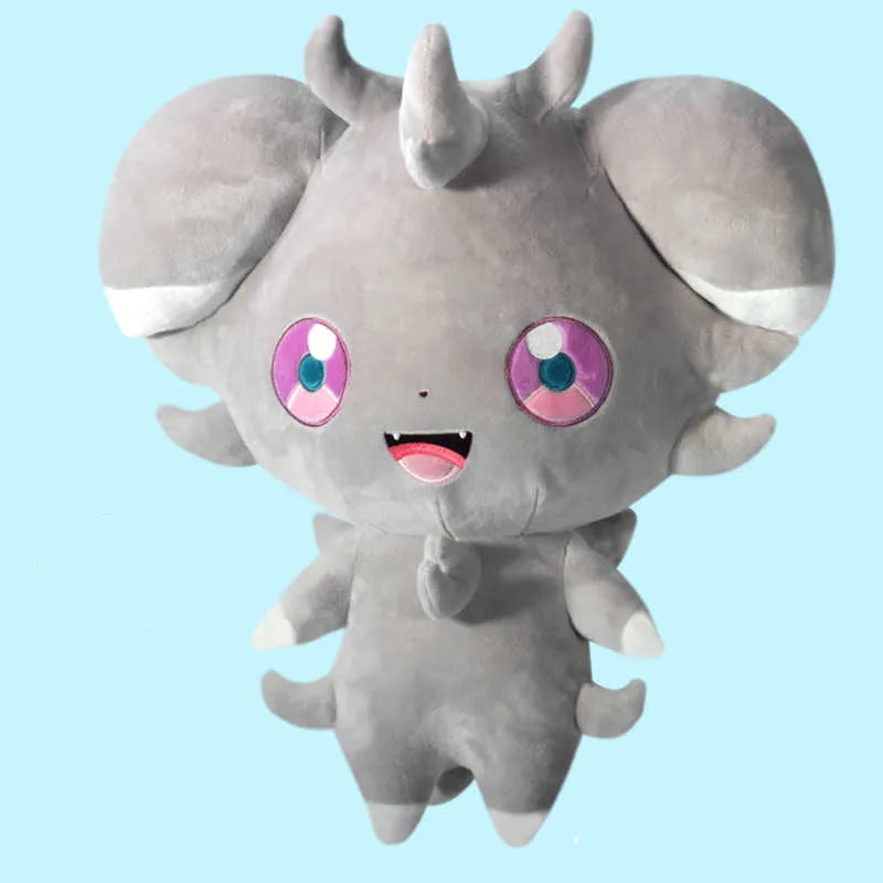 

40cm Cute Cartoon Pokemon Espurr DIY self-made Plush Doll Pillow Ornament Adult Children's Birthday Gift Toy