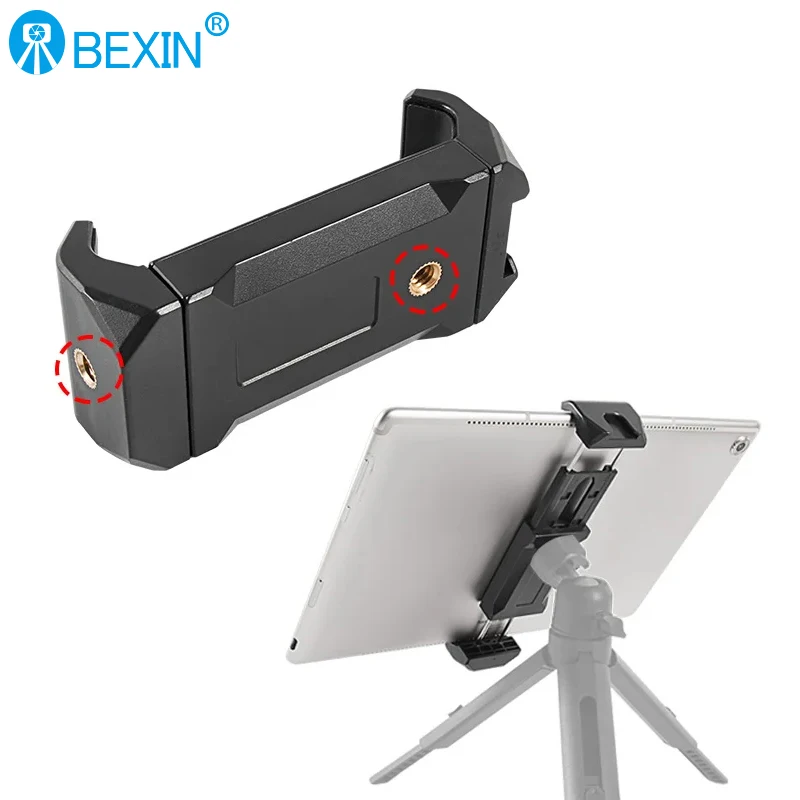 Novo atualizado sapata clipe do telefone móvel braçadeira suporte suporte montagem universal suporte do telefone móvel para monopé