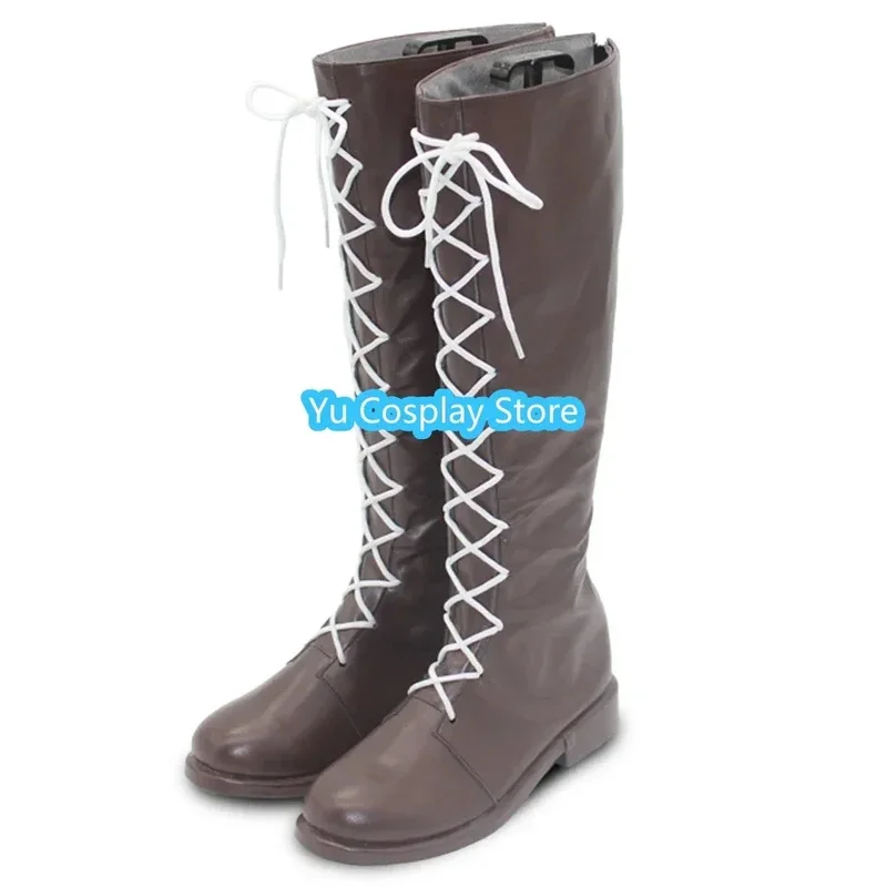 Doces 2025yu-anime frieren no funeral stark sapatos de couro do plutônio botas de carnaval de halloween adereços cosplay cu