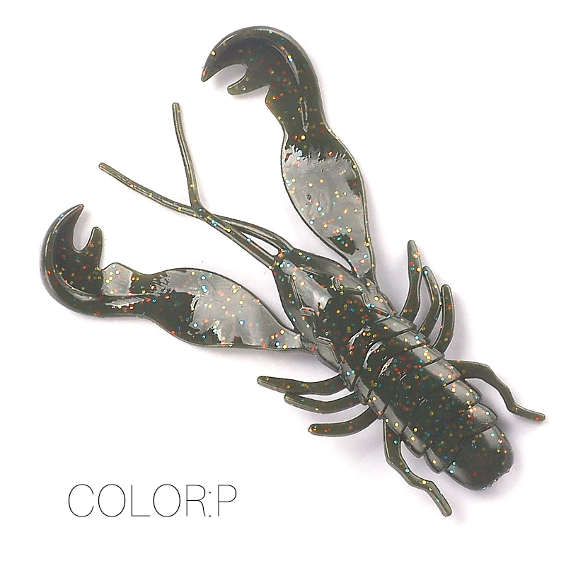 2023 Supercontinent Filet Craw Bait Barsch Köder Weicher Köder Angelköder Garnelen Hummer Weicher Kunststoffköder Angelköder