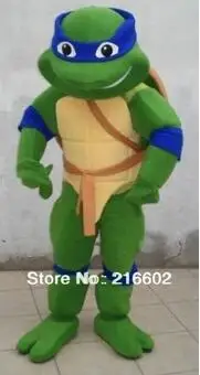 New Adult Hot Sale Foam Blue Turtle Fancy Cartoon Mascot Costume Plush Christmas Fancy Dress Halloween Mascot Costume