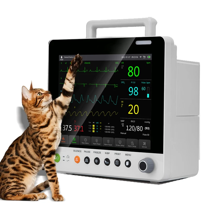 

Veterinary Patient Mon-itor With Capnography Display Pet Mon-itor Handheld Animals Multi Parameter Veterinary Mon-itor For Vet