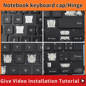 Reemplazo de teclas de teclas Capacitán y bisagra para Dell XPS 15 9550 9560 9570 5510 M5510 Ruso DLM14L23Suj442 0HPHGJ Teclado 8 mejores ventas Dell XPS 15 9560 Palmrest - №5