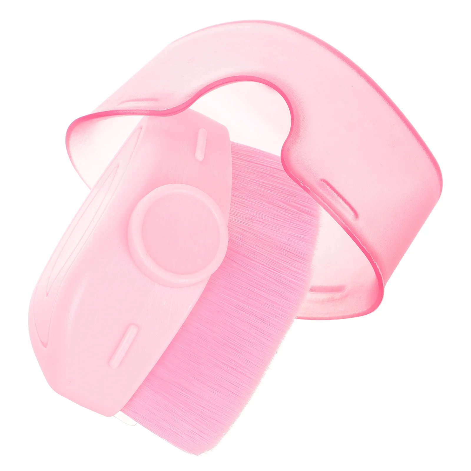 Pinceau de maquillage dense pour une application impeccable sur le visage et le corps, idéal pour fixer la poudre, le correcteur, la crème compacte et les voyages