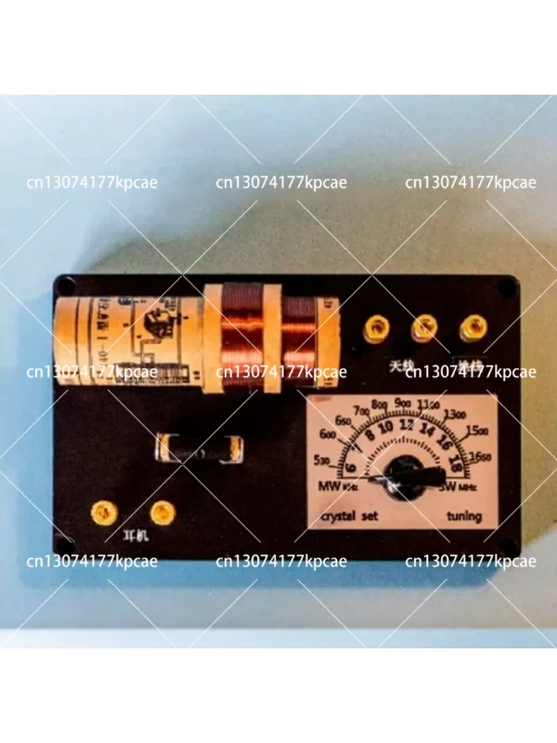 Classic Crystal Radio 140-1, First Generation Diode Demodulation Radio Receiver