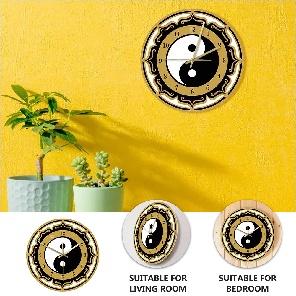 

Unique Digital Wall Round Hanging For Home Decor Acrylic Silent Wall Modern Simple Operated Clock Decorative Hanging