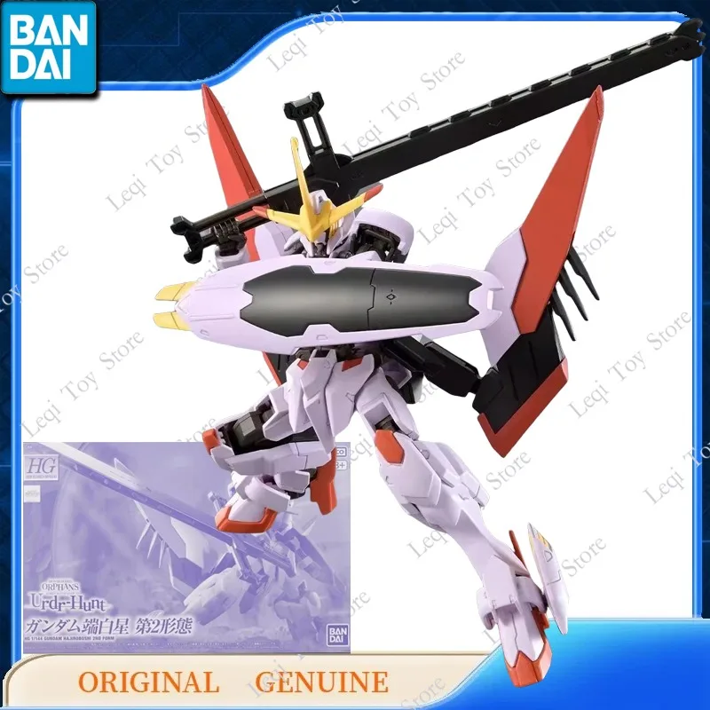 

Bandai Gundam Original HG ORPHANS URDR-HUNT GUNDAM HAJIROBOSHI 2ND FORM Anime Action Figures Toys Gift Assembly Model Ornaments