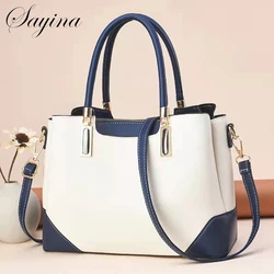 2023 New Women's Bag High Quality Embroidery Messenger Bags Ladies Leather Handbag Large Capacity Female Tote Shoulder Handbag