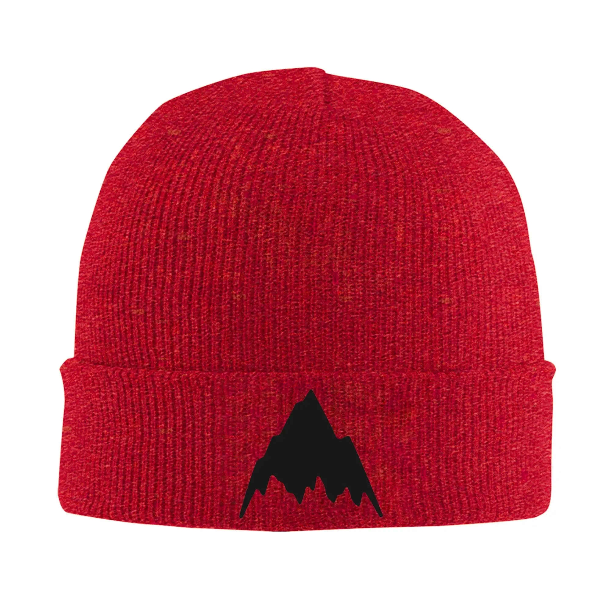 Custom Burtones Mountain Beanie Cap Winter Warm Bonnet Homme Knitted Hat Hip Hop Outdoor Skullies Beanies Hats For Men Women
