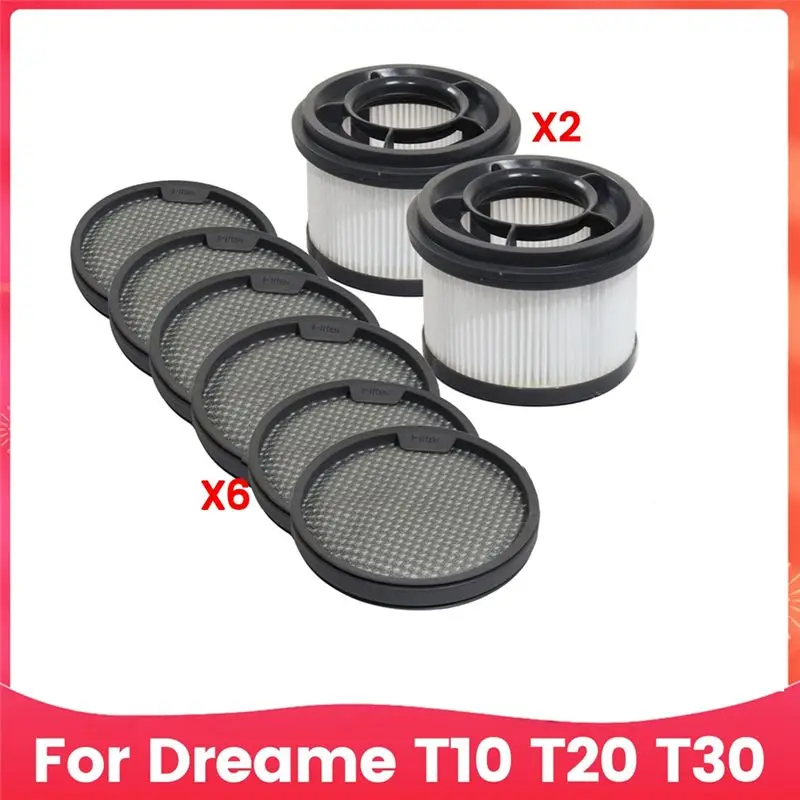 a84e-8pcs-フロントフィルターとリアフィルターコットンキット-dreame-t10-t20-t30-ハンドヘルド掃除機交換アクセサリー用