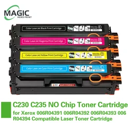 for Xerox C230 C235 High Capacity NO Chip New Model 006R04391 006R04392 006R04393 006R04394 Compatible Laser Toner Cartridge