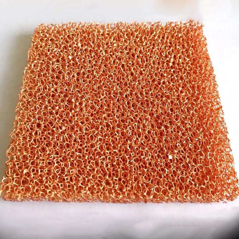 Porous Foam Copper Thermal Conductive Heat Dissipation Electromagnetic Shielding Catalyst Electrolytic Copper Material