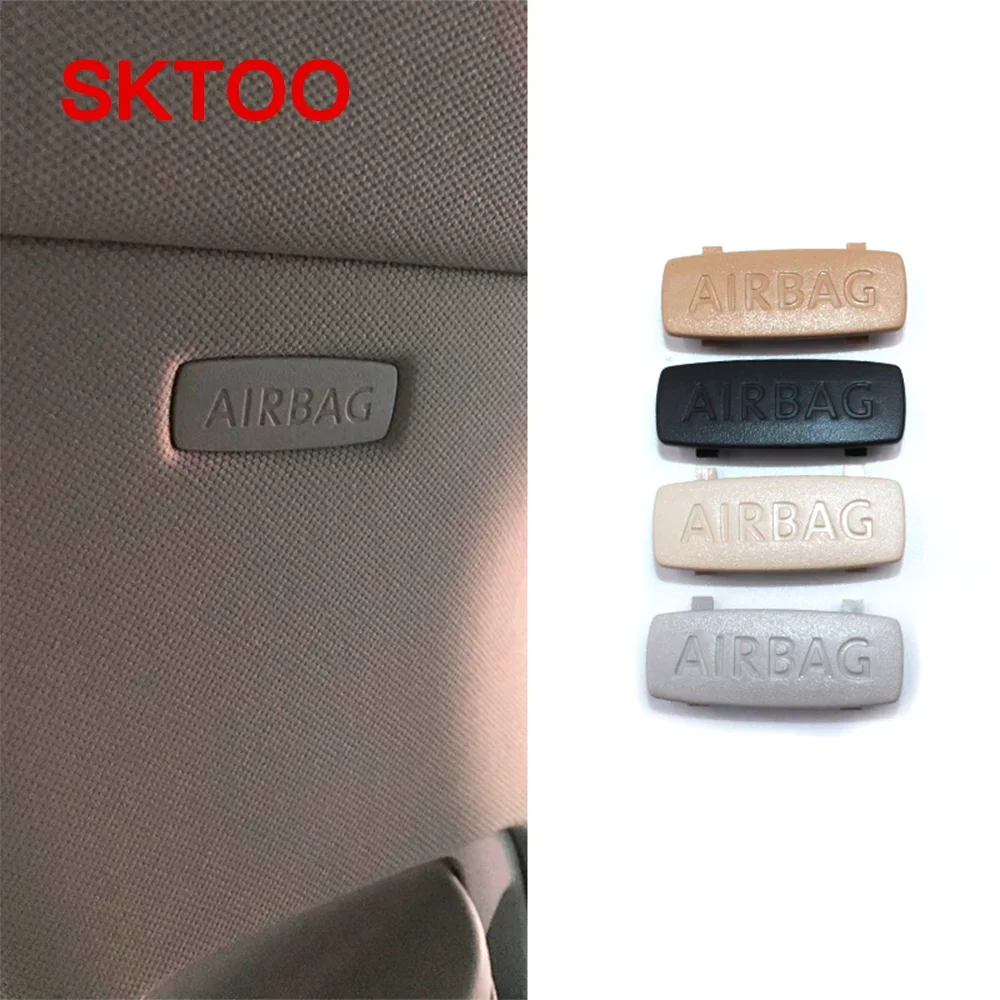 SKTOO Car Pillar Airbag Clip Cover For VW Golf 6 MK6 Jetta MK5 GTI CC Tiguan Car Accessories