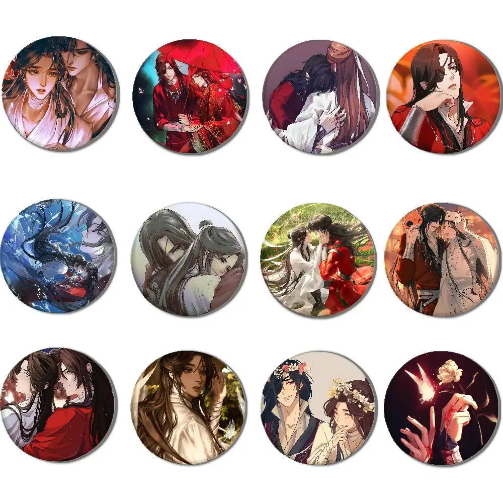 

H-huacheng X X-xielian Badges Button PinsBrooch Creative Funny Quotes Badge Clothes Backpack Jewelry Gift For Kids Friends