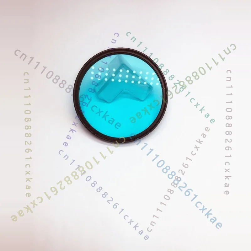 Blue Glass IR Cut‑Off Filter, Color Restoration Filter For Modified Camera, 37 49 52 58 67 72 77 82mm