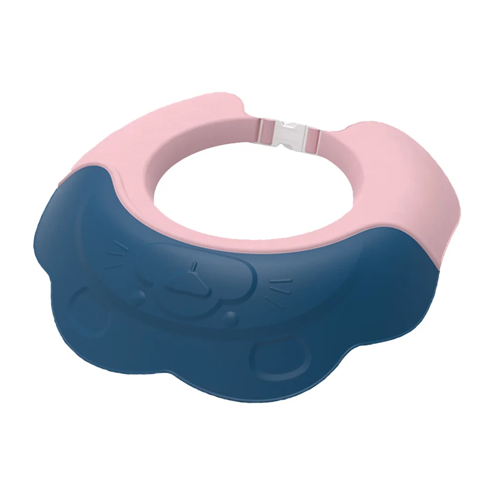 

Infant Shower Caps Baby Bath Hat Water Retention Anti Backflow Design Durable Long Lasting Easy Wash Hair Care