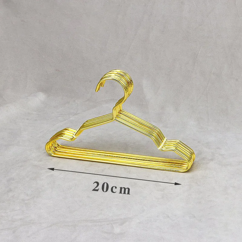 10pcs/Set Metal Hanger S/L Pet Clothes Storage Dog Cat Clothes Rack Dogs Coat Hanger Portable Puppy Big Dog Hanger Pet Supplies