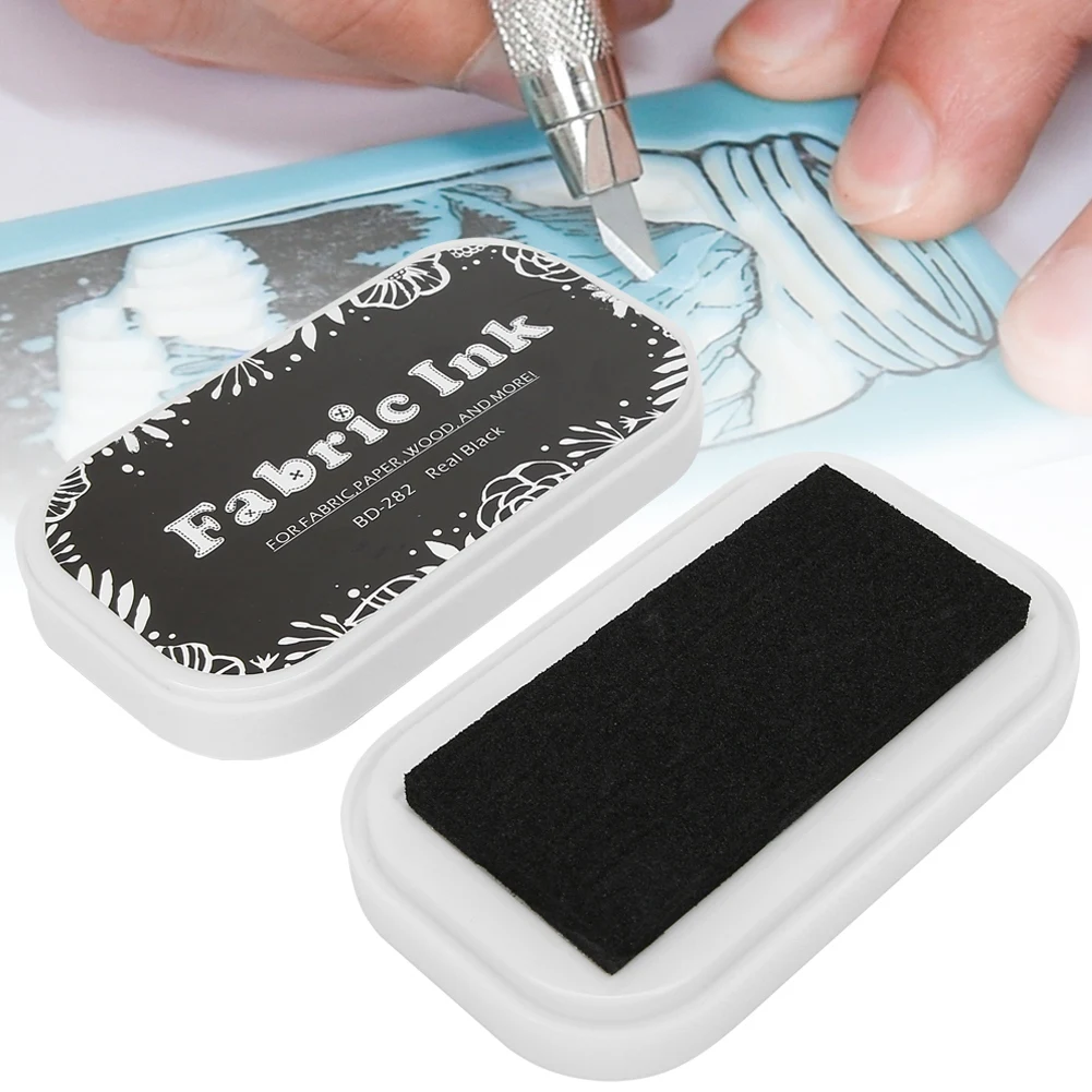 Colored Ink Pad DIY Accessories Stamp Ink Pad   Sponge Colored Ink Pad DIY Accessories for Rubber Stamp Paper Cloth