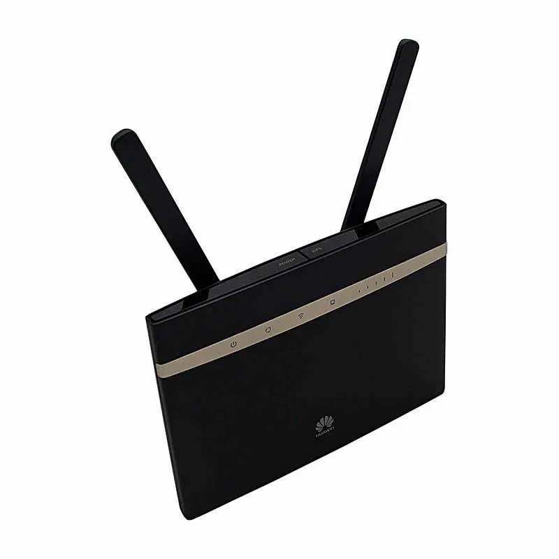 Router Wifi Huawei B525S-65A, tidak terkunci 4G LTE CPE 300Mbps nirkabel Repeater penguat jaringan Broadband dengan Slot kartu SIM