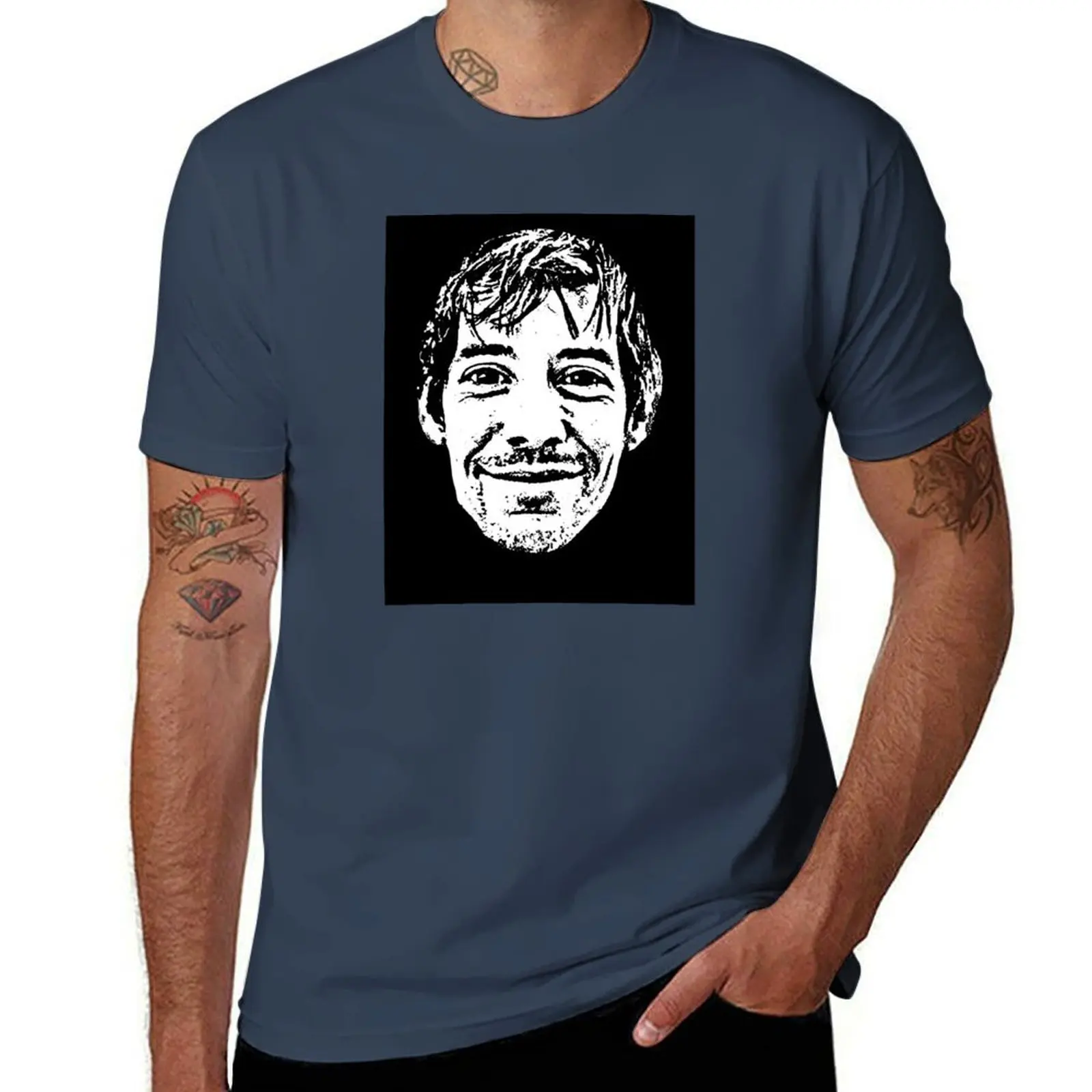 

Alex Honnold portrait T-Shirt Fashion Simple Casual Tee Shirt