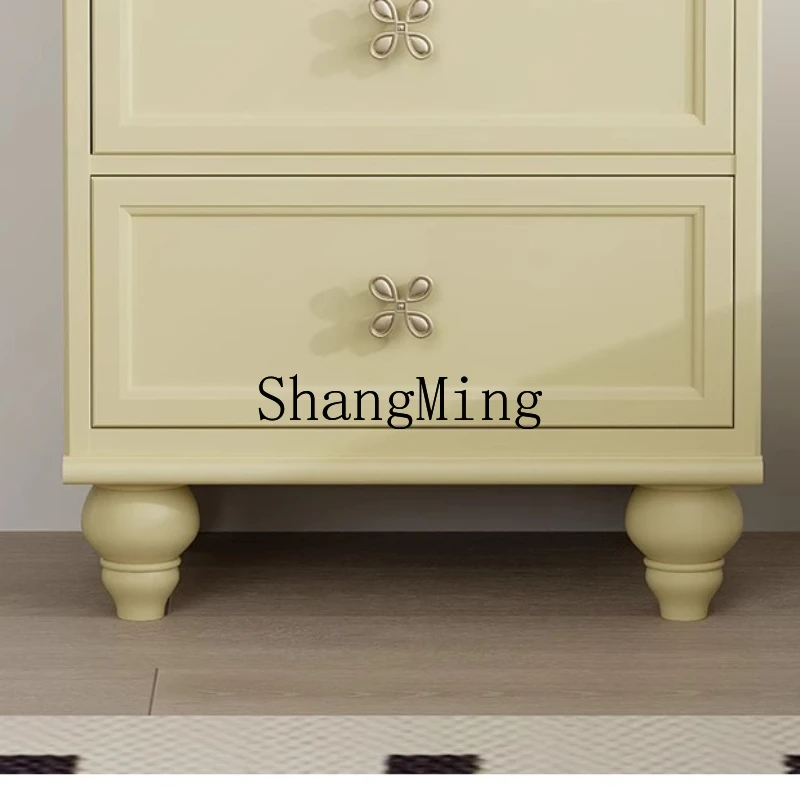 LXY household simple modern small apartment bedroom bedside table sofa side table decorative cabinet
