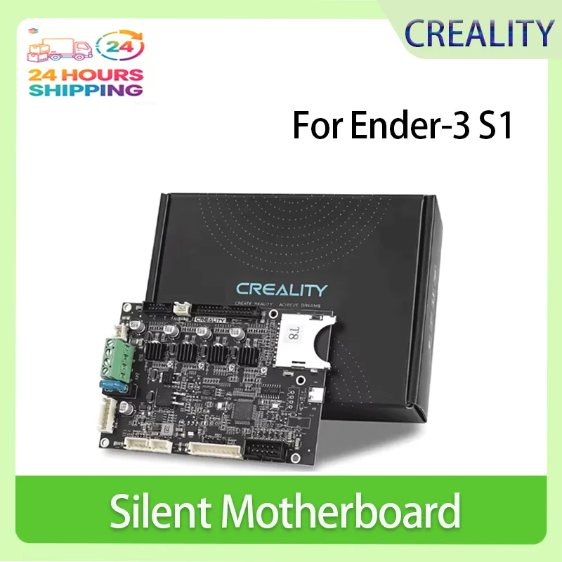 Creality Ender-3 S1 Silent Motherboard 32 Bit Mainboard SD Card Fuse Package with TMC2208 Drivers for Ender 3 S1 3D Printer Part