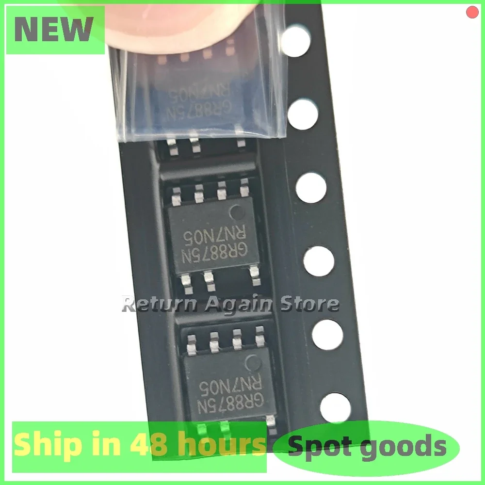 5PCS/LOT GR8875NRKAG GR8875N SOP-7 Commonly Used Chips Come with Brand New Original SMT Seven Pins