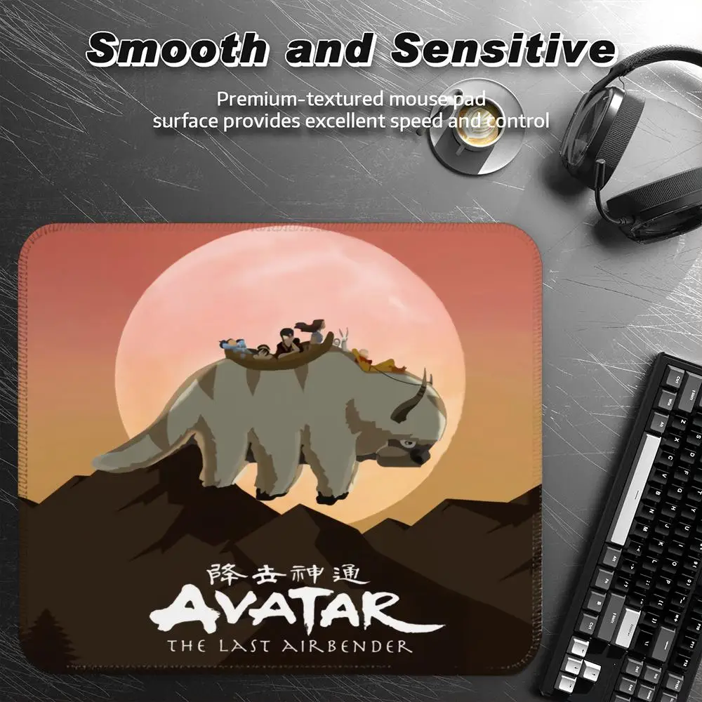 A-Avatar The Last Airbender Mouse Pad Offices Accessories Gaming Small Mousepad Desk Mat Office Rug Gamer Mats Anime Gadgets Com