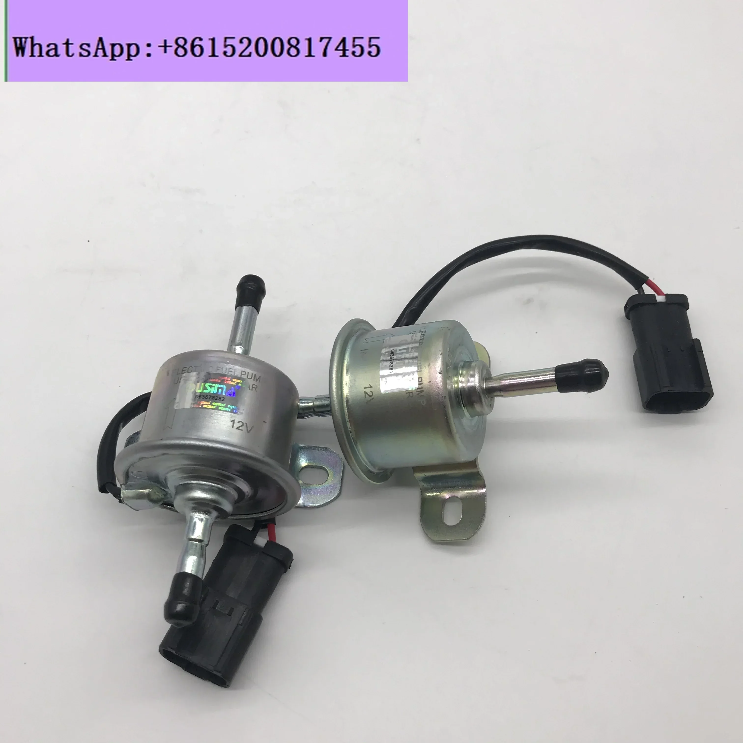 import Yanmar electronic pump fuel pump excavator 24V oil pump external 12V mini