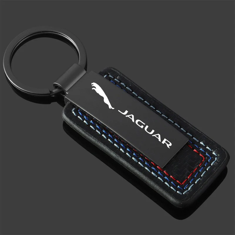 New Car Keychain Logo Key Ring Chain Pendant For Jaguar XF XJ XFR XKR S-Type F-Type X-Type F-Pace I-Pace E-Pace XJR XE Keyrings