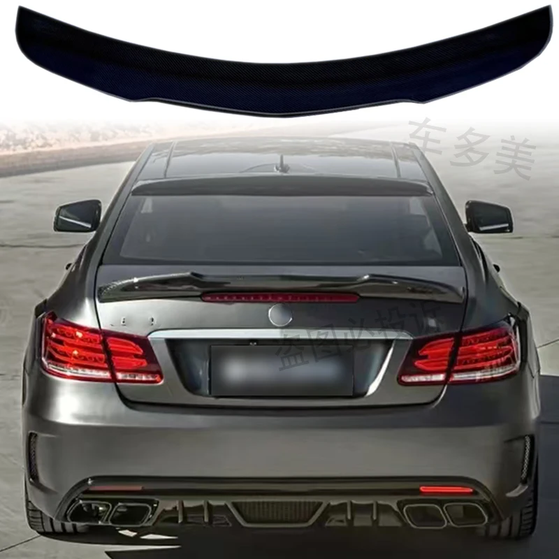 

For 2010-2016 Mercedes Benz E-Class Coupe 2-door coupe W207 C207 E200 E260 E350 high-quality carbon fiber spoiler rear wing PSM