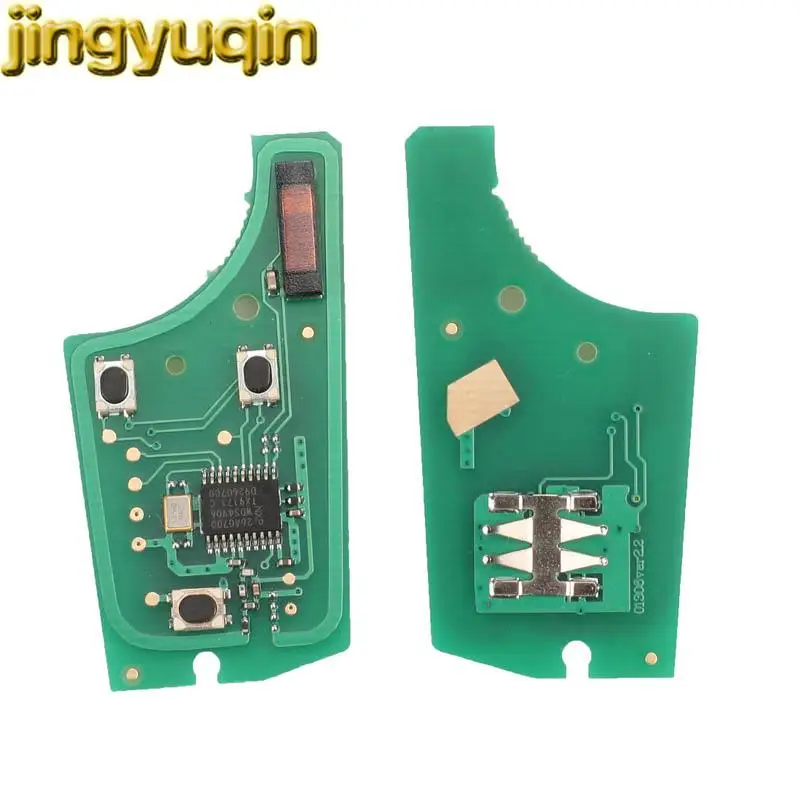 Scheda remota Jingyuqin senza chiave per auto 433Mhz PCF7946/7941 per Opel Vauxhall Astra H Corsa D Vectra C Signium Zafira B 2004-2009