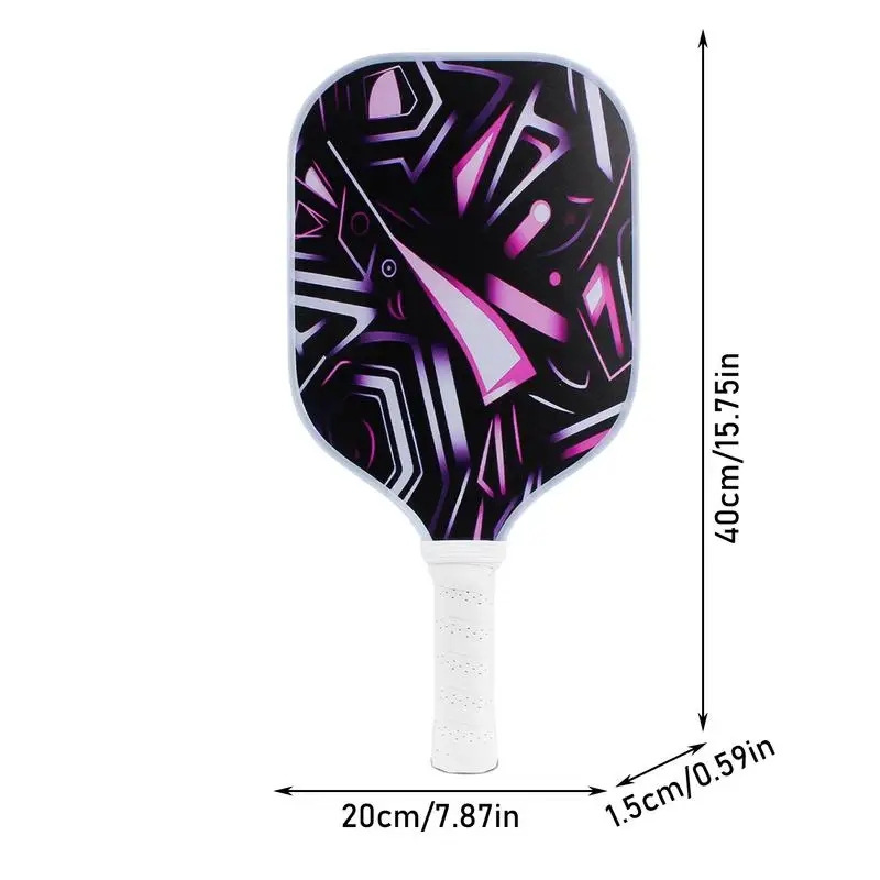 Fiberglass Pickleball Paddle Fiberglass Pickleball Paddles LED Pickleball Racket Anti-Slip Pickleball Accessories Comfortable