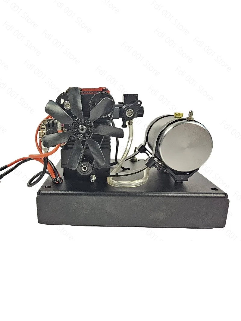 2026 Twin-cylinder methanol engine model engine start kit (excluding the engine in the picture)
