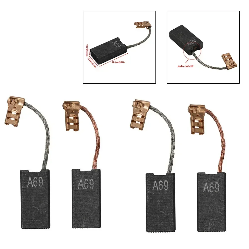 자동 차단 기능이 있는 카본 브러시 1617014122 1617014138, Bosch GBH 5/40 DCE GBH 5 DCE DCE38 GBH 38 GSH 4 용, 4 개